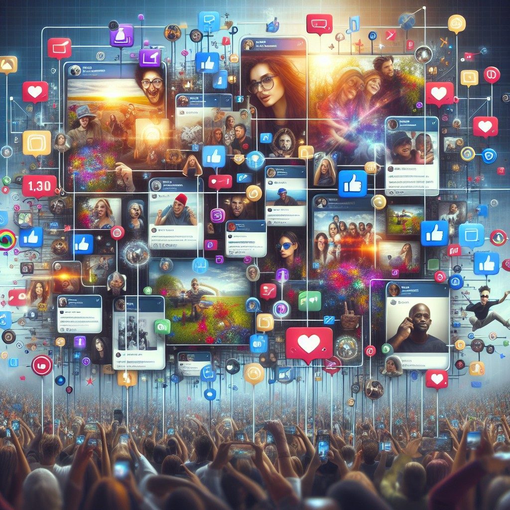 social media vedete