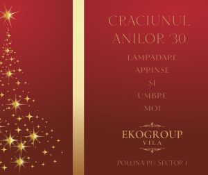 Crăciunul Anilor ’30 la Eko Group Vila: O Călătorie în Eleganța Interbelică