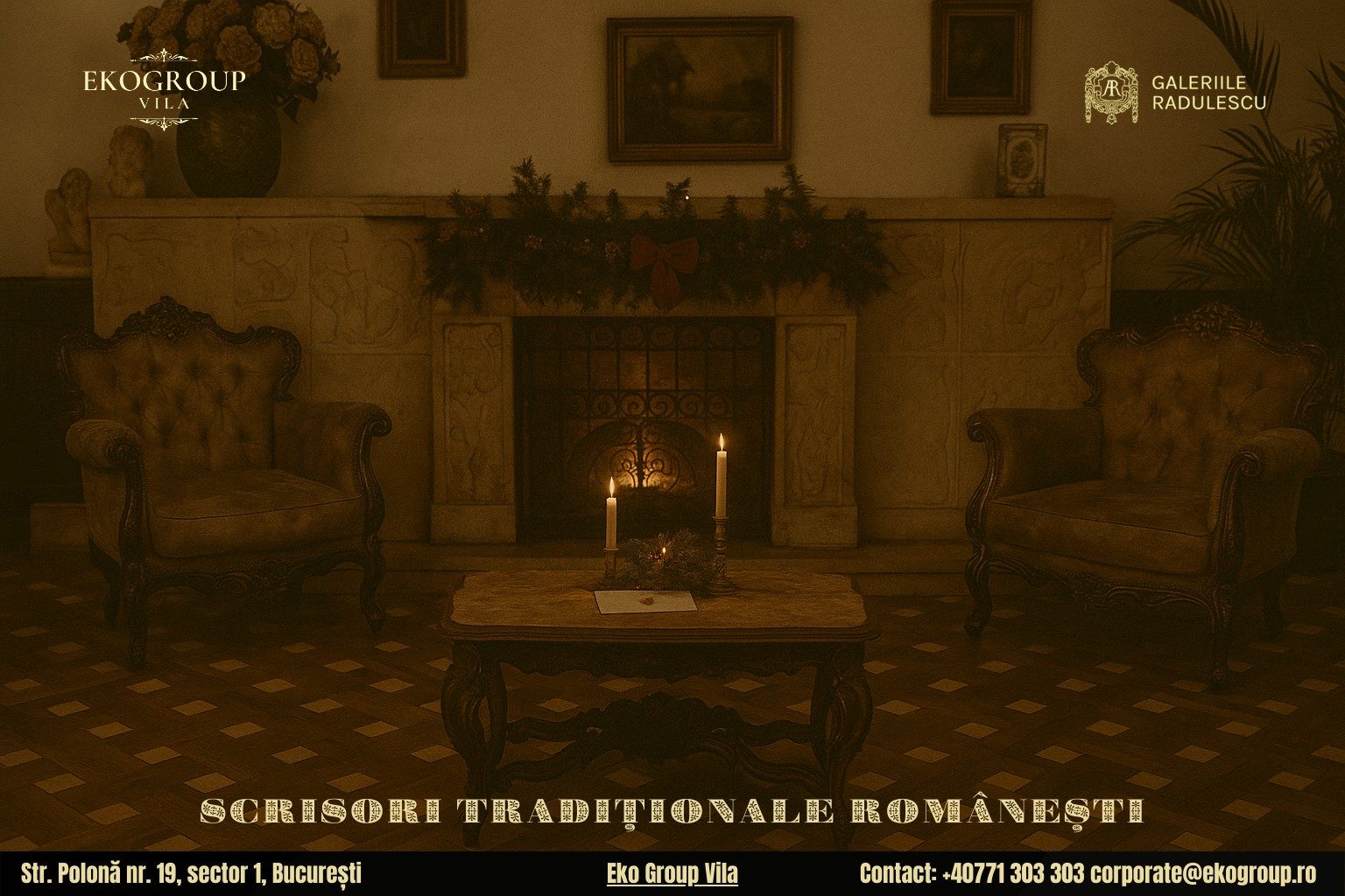 Scrisoare de Crăciun în anii ’30: o privire nostalgică asupra sărbătorilor la Eko Group Vila